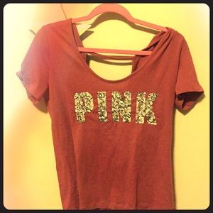 bS Pink short sleeved top